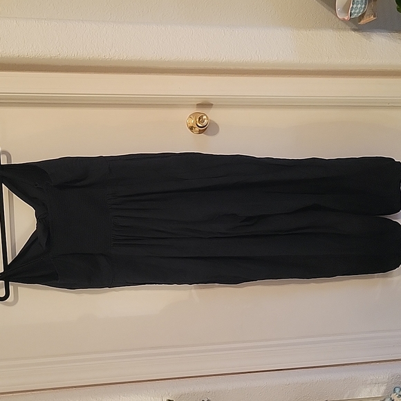 Old Navy crop length linen blend jumpsuit - Picture 4 of 5